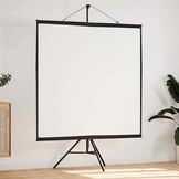 Projectiescherm met statief 81 inch 1:1 Matwit - 34% Korting