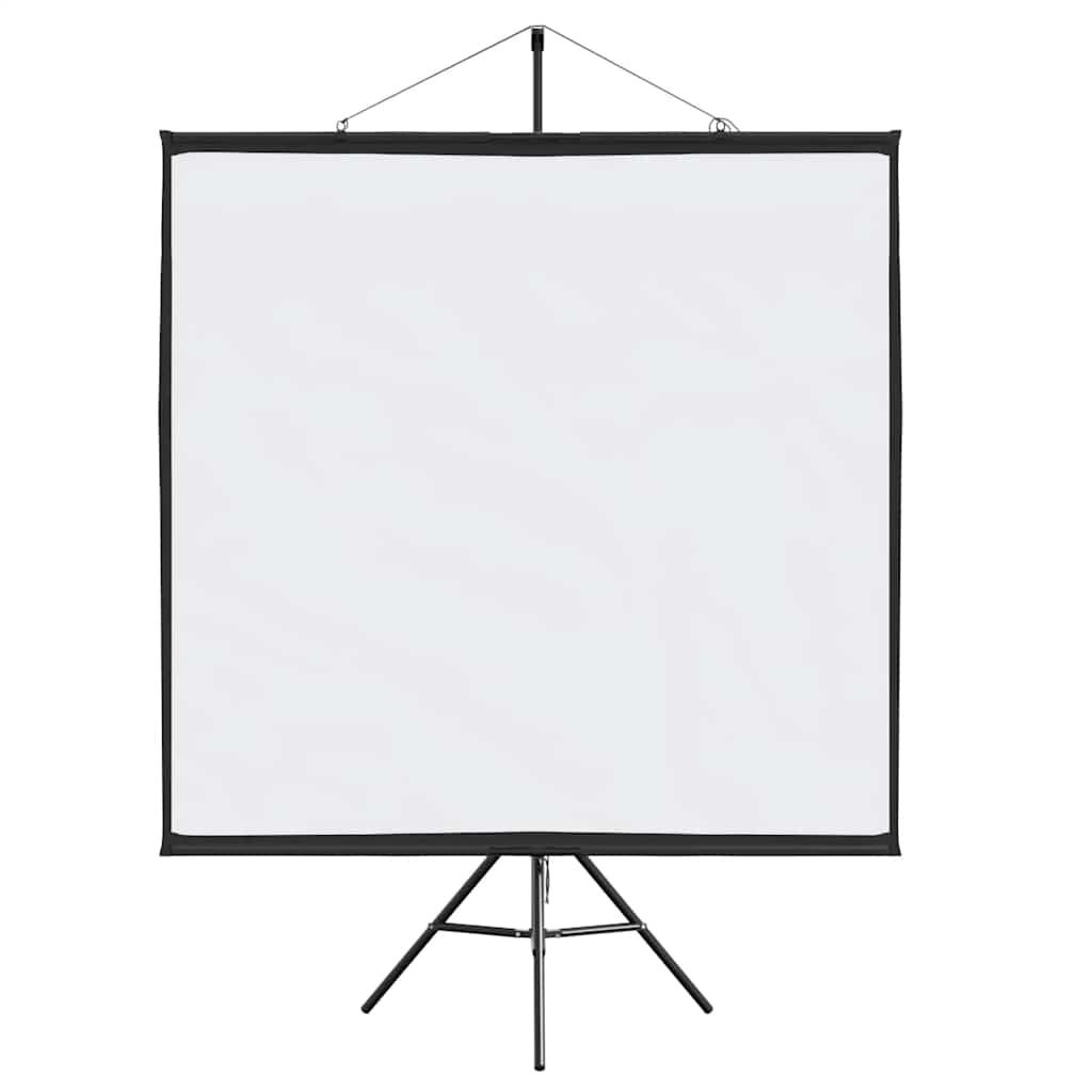 Projectiescherm met statief 81 inch 1:1 Matwit - 34% Korting