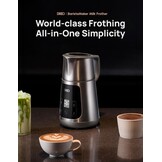 DREO Melkopschuimer 800ml Zilver - 42 Instellingen - 35% Korting