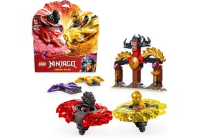 LEGO NINJAGO Spinjitzu Drakenstrijd Set 71826 (6+ Jaar) - 50% Korting