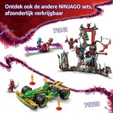 LEGO NINJAGO Spinjitzu drakenstrijdpakket met 2 Minifiguren, Vliegende Elementen en Launchers, Ninja Speelgoed voor 6 jaar en Ouder, Cadeau voor Kinderen en Dragons Rising Fans 71826