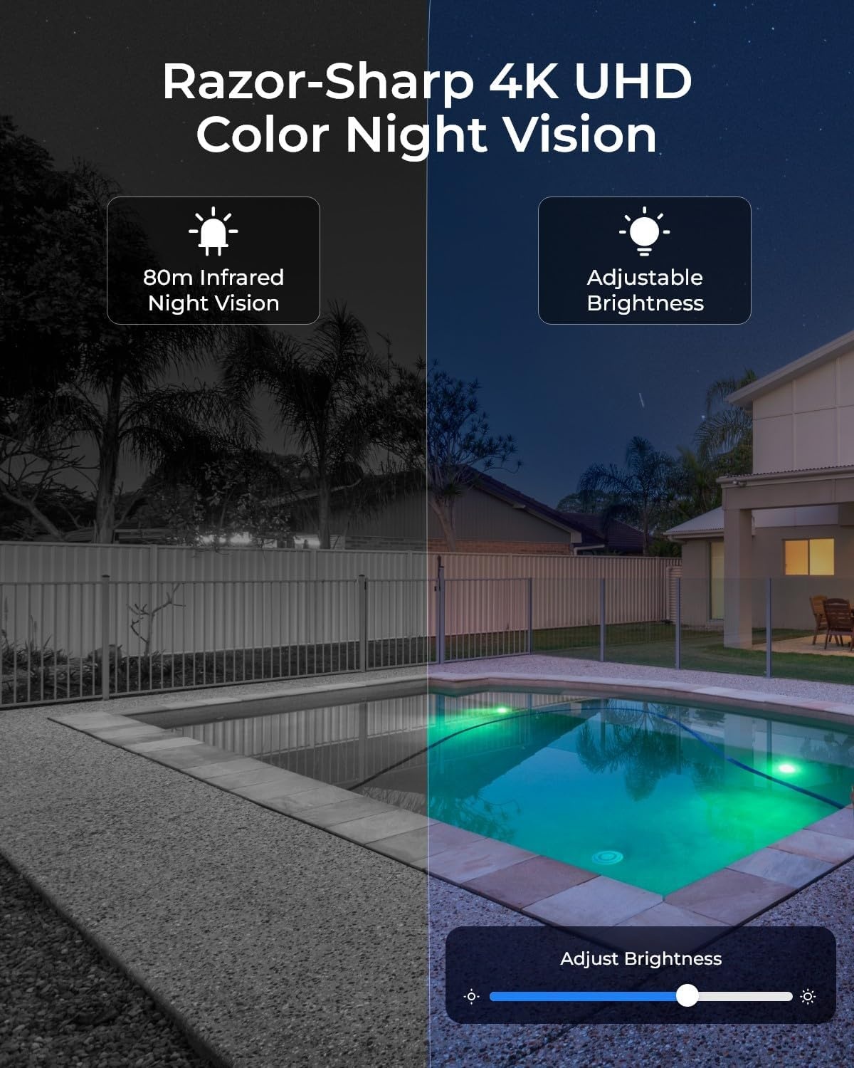 Reolink Slimme 4K/8MP UHD PTZ Dome Beveiligingscamera met Cutting-Edge 16X 3D Optische Zoom, Kleuren Nachtzicht, Persoon/Voertuig/Dier Detectie, Twee-Weg Audio, 24/7 Opname, RLC-823S2