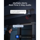 Reolink Slimme 4K/8MP UHD PTZ Dome Beveiligingscamera met Cutting-Edge 16X 3D Optische Zoom, Kleuren Nachtzicht, Persoon/Voertuig/Dier Detectie, Twee-Weg Audio, 24/7 Opname, RLC-823S2