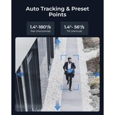 Reolink Slimme 4K/8MP UHD PTZ Dome Beveiligingscamera met Cutting-Edge 16X 3D Optische Zoom, Kleuren Nachtzicht, Persoon/Voertuig/Dier Detectie, Twee-Weg Audio, 24/7 Opname, RLC-823S2