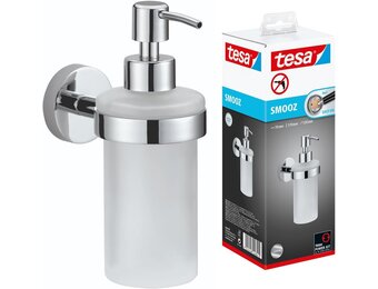tesa SMOOZ Zeepdispenserset - 200 ml - 70 mm x 170 mm x 126 mm