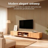 TONOR Houten wandpanelen voor binnenwanddecoratie, 4 stuks, 120 × 60 cm - Maat 4 Pak