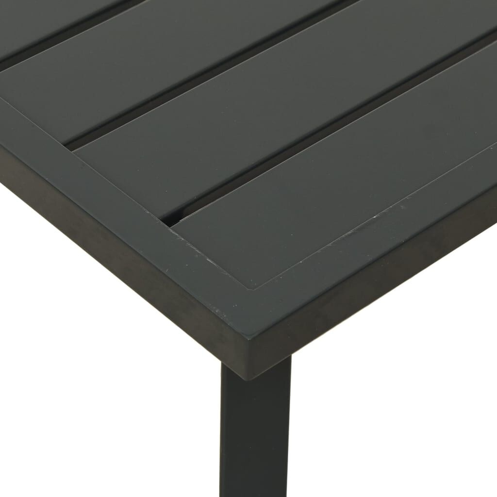 vidaXL Tuintafel 110x55x35 cm staal antracietkleurig