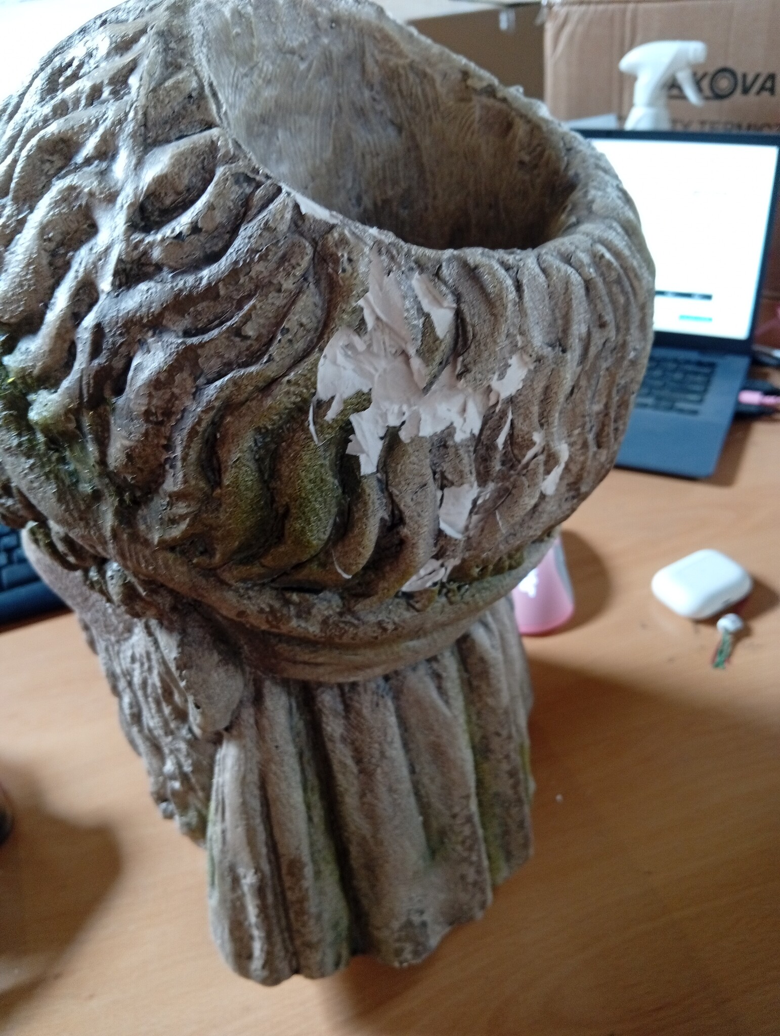AlexandraHouse Decoratieve Magnesium Bloempot - Veelkleurig
