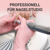 MelodySusie Stofafzuiging, nagelstudio, nagelstofzuiger met filter en nagelfrees, elektrisch 30.000 omw/min, stofafzuiging voor nagels, stille stofzuiger voor professioneel nageldesign manicure pedicure