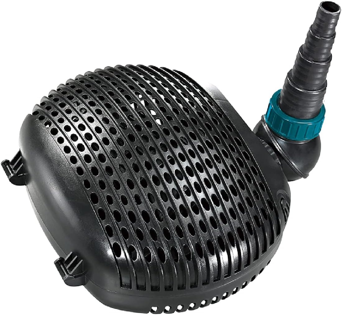AquaForte EC 10.000 filter-/vijverpomp, 68 watt, debiet 10.000 liter per uur, opvoerhoogte 4,5 meter, kabellengte 10 meter, geschikt voor beekjes, watervallen, fonteinen, etc.