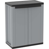 Terry, Jline 68, kast met twee deuren, 1 beweegbare plank, voor binnen en buiten - 68 x 37,5 x 85 cm - Maat 68x37,5x85 cm