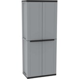 Terry, Jline 68, kast met twee deuren, 1 beweegbare plank, voor binnen en buiten - 68 x 37,5 x 85 cm - Maat 68x37,5x85 cm