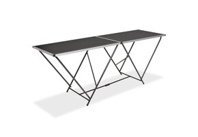 Inklapbare Behangtafel MDF/Aluminium 200x60x78 cm - 41% Korting