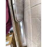 vidaXL Blikopener 70 cm aluminium en roestvrij staal zilverkleurig