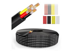 4-aderige 9.14m Laagspanningskabel 14AWG 4x2mm² Vertind Koper (39% korting)