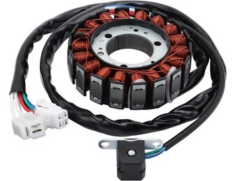 GOOFIT 18 Coil Motorfiets Magneto Stator Coil Vervanging voor Suzuki LTZ400 Quadsport Z KFX KSF 400 KSF400 Arctische Kat DVX400