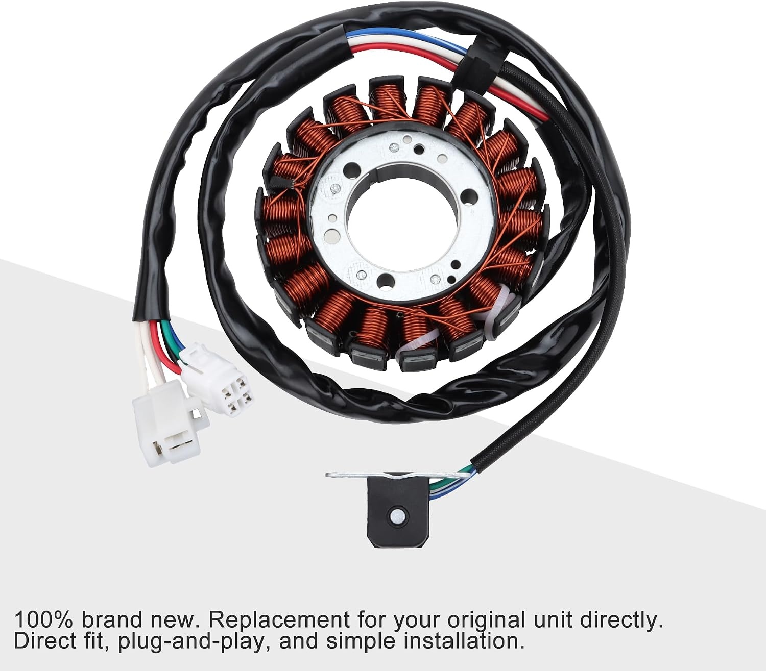 GOOFIT 18 Coil Motorfiets Magneto Stator Coil Vervanging voor Suzuki LTZ400 Quadsport Z KFX KSF 400 KSF400 Arctische Kat DVX400