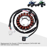 GOOFIT 18 Coil Motorfiets Magneto Stator Coil Vervanging voor Suzuki LTZ400 Quadsport Z KFX KSF 400 KSF400 Arctische Kat DVX400