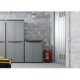 Terry, Jline 68, kast met twee deuren, 1 beweegbare plank, voor binnen en buiten - 68 x 37,5 x 85 cm - Maat 68x37,5x85 cm