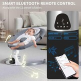HoldOneLight Elektrische Babyschommel - Verstelbaar - Beige