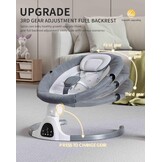HoldOneLight Elektrische Babyschommel - Verstelbaar - Beige