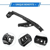 Voorbumper Steunbeugel voor Honda Civic 2012-2015 - Links - Zwart Metaal