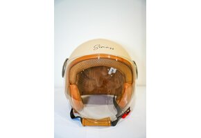 Helm Elektrische Step/Fiets/Scooter M Beige - EC Gecertificeerd - 29% Korting