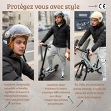 Helm voor elektrische step, fiets en scooter