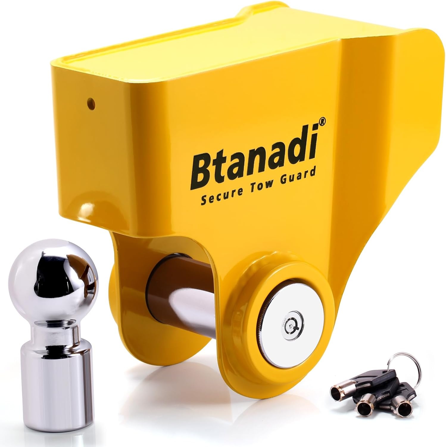 Trekhaakslot voor aanhangwagens - Heavy Duty Anti-diefstal koppelingsslot voor Avonride 50 mm gegoten koppen (575003, 575004, 575005, 575008) - Beveiligd trekhaakslot voor diefstalbeveiliging