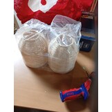 Vintage Rotan Lampenkap, Set van 3, Tafellampenkap voor Woonkamer Slaapkamer Eetkamer Keuken Badkamer Buiten