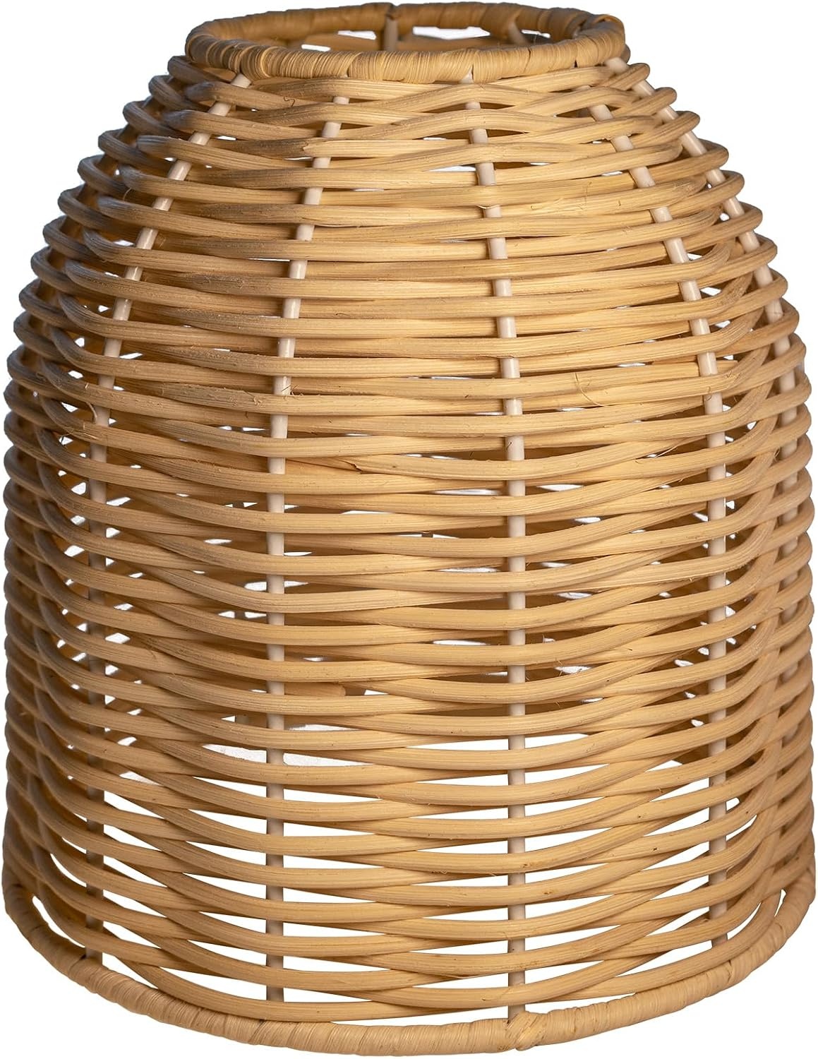 Vintage Rotan Lampenkap, Set van 3, Tafellampenkap voor Woonkamer Slaapkamer Eetkamer Keuken Badkamer Buiten