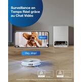 ECOVACS Deebot X1 e Omni robotstofzuiger met multifunctioneel reinigingsstation, 260 min, 400 m², 3D-kaarten, AIVI 3.0 vermijding van obstakels, spraakassistent Yiko