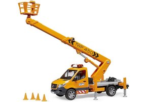 Bruder MB Sprinter Werkplatform 1:16 - 34% Korting!