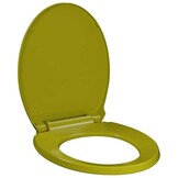 vidaXL Toiletbril Soft-close Ovaal Blauw 33% Korting