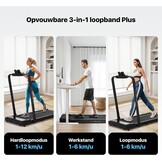 Opvouwbare Loopband 1-12 km/u | 61% Korting | Max. 120kg