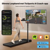 Opvouwbare Loopband Mobvoi Home 1-12 km/u - Zwart - 35% Korting