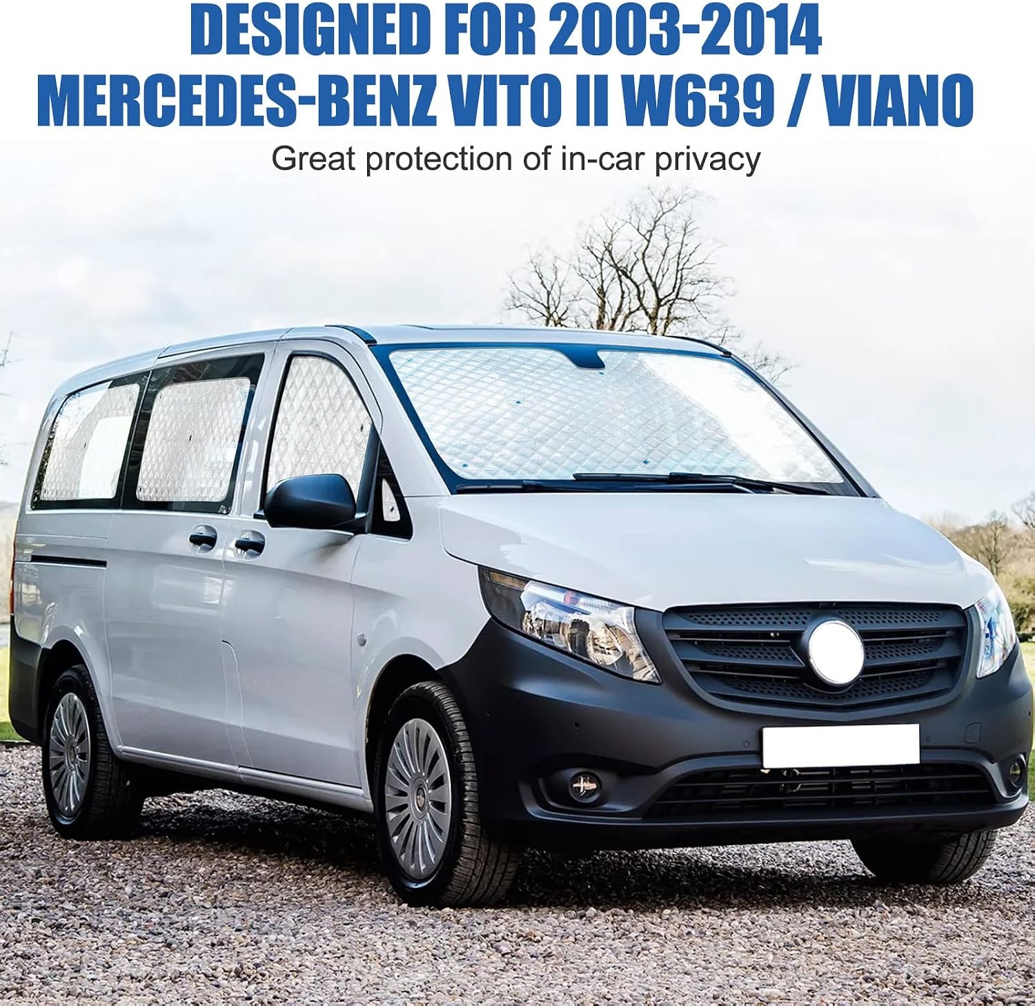 10-delige Thermische Zonwering Set Mercedes Vito/Viano (2003-2014) - 29% Korting