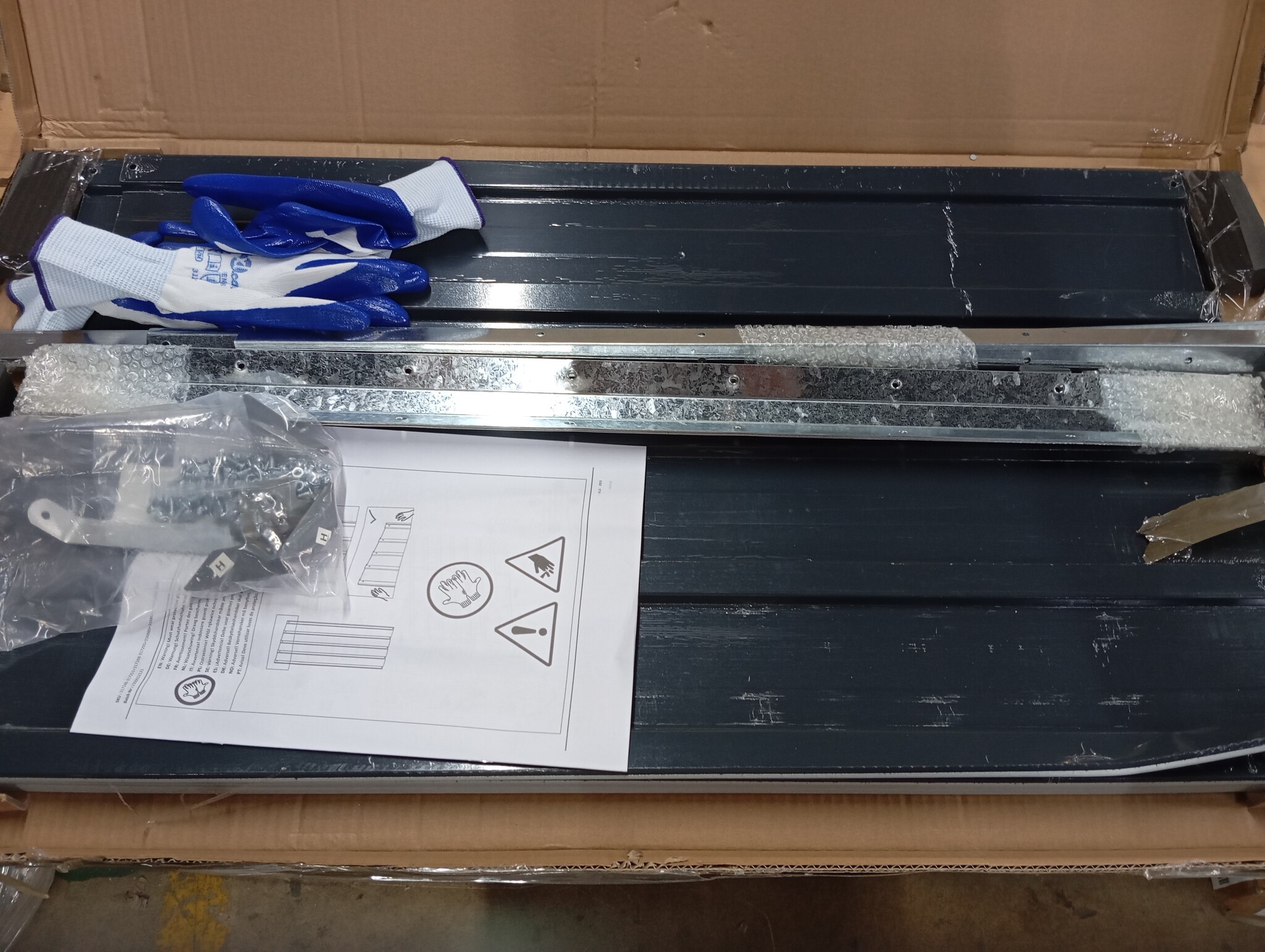 Verhoogde Plantenbak Staal Antraciet 160x80x77 cm - 54% Korting!