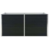 Verhoogde Plantenbak Staal Antraciet 160x80x77 cm - 54% Korting!