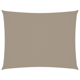 VidaXL Zonnescherm Rechthoekig 2,5x4 m Oxford Stof Taupe - 33% Korting