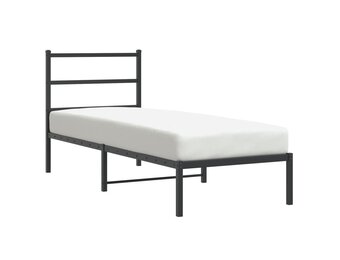 vidaXL Bedframe Metaal Wit 120x200 cm - 54% Korting