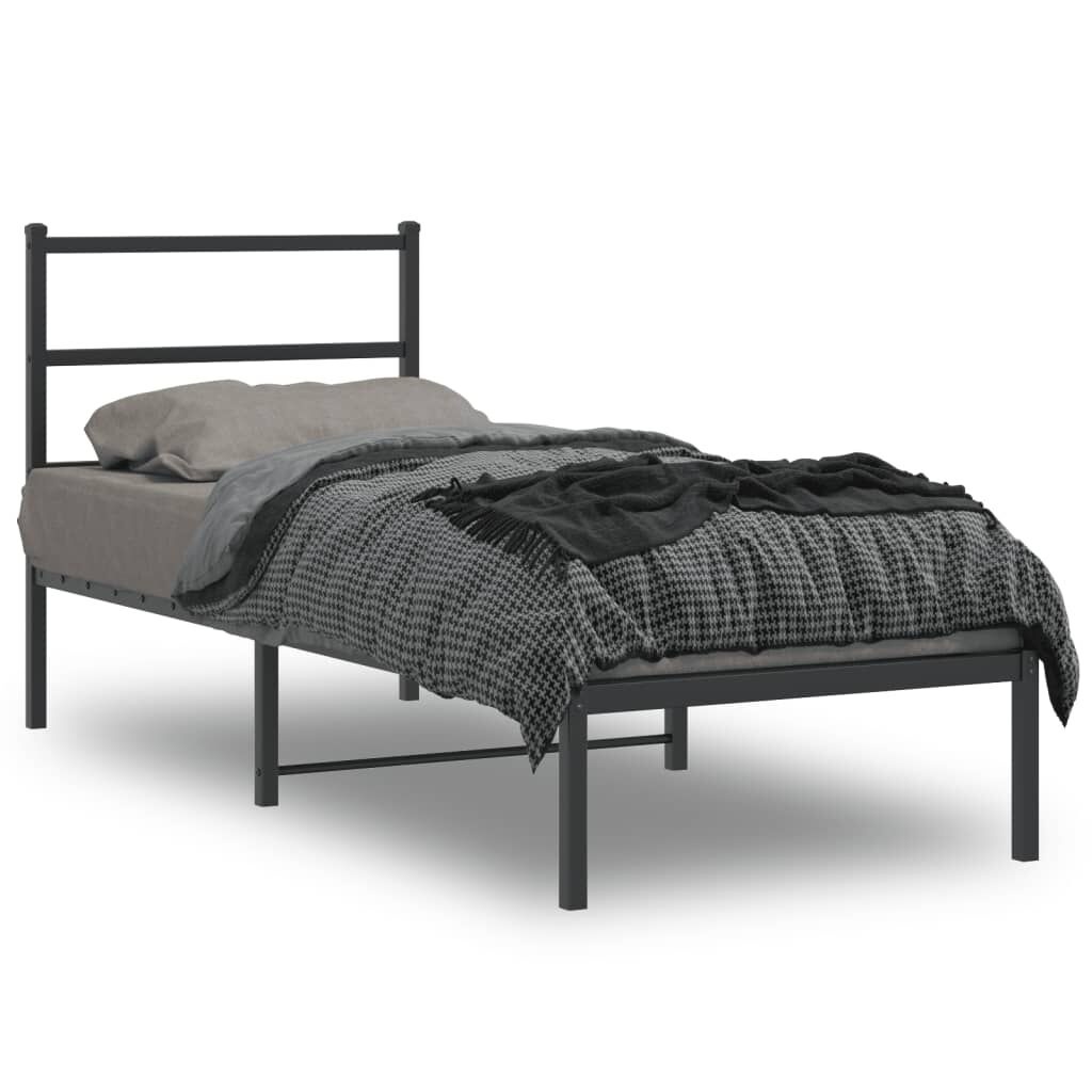 vidaXL Bedframe Metaal Wit 120x200 cm - 54% Korting