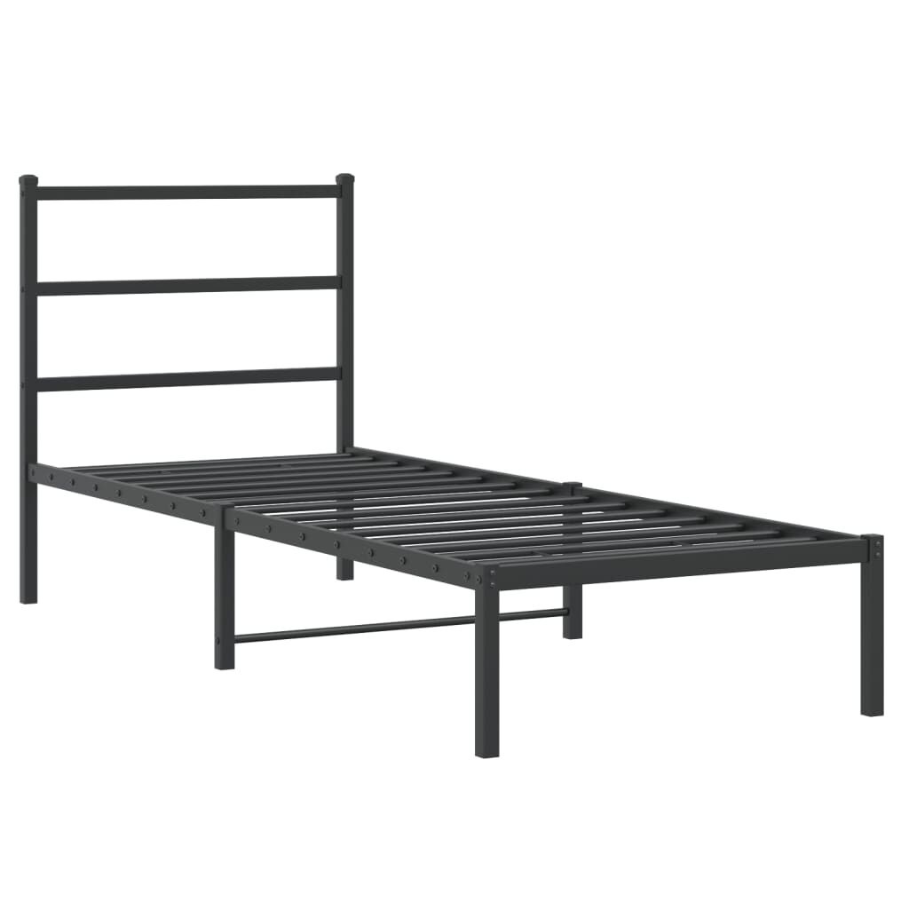 vidaXL Bedframe Metaal Wit 120x200 cm - 54% Korting