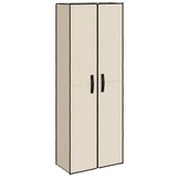 vidaXL Schoenenkast Crème 60x30x166 cm - 34% Korting