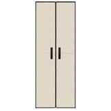 vidaXL Schoenenkast Crème 60x30x166 cm - 34% Korting