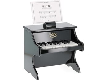 Kinderpiano Zwart - 34% Korting | Vanaf 3 Jaar