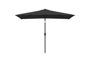 Parasol Zwart 300x200cm Metaal 40% Korting