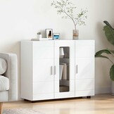 Houten Kast Wit (35% Korting) - Bewerkt Hout