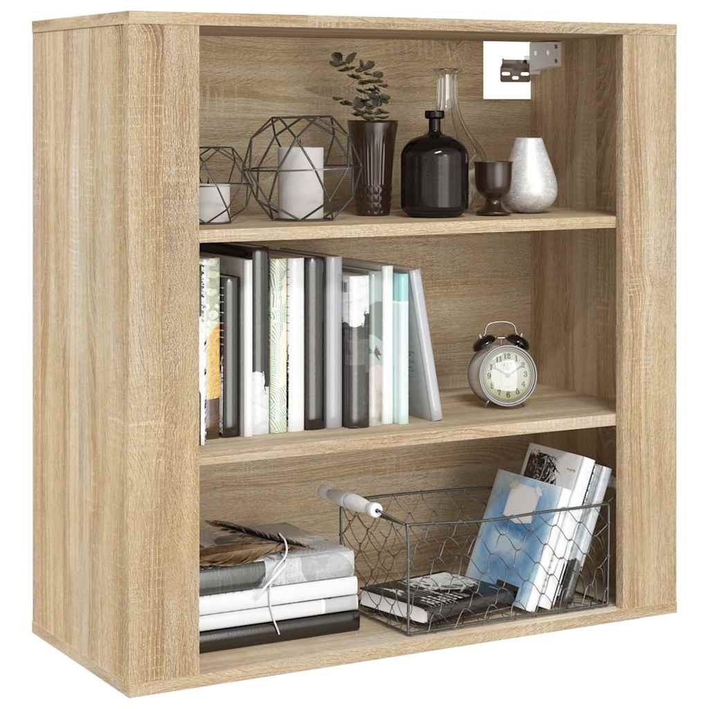 vidaXL Wandkast 80x33x80 cm Sonoma Eiken - 34% Korting