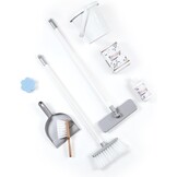 Smoby Rowenta Schoonmaaktrolley met Stofzuiger - 9 Accessoires, 58% Korting